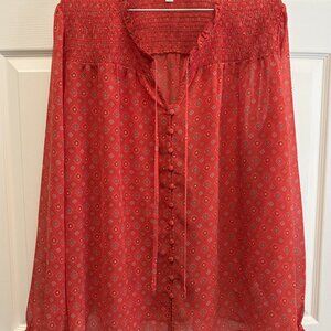 Women's New, without tags. Time and Tru, Plus Size Summer Shirt.